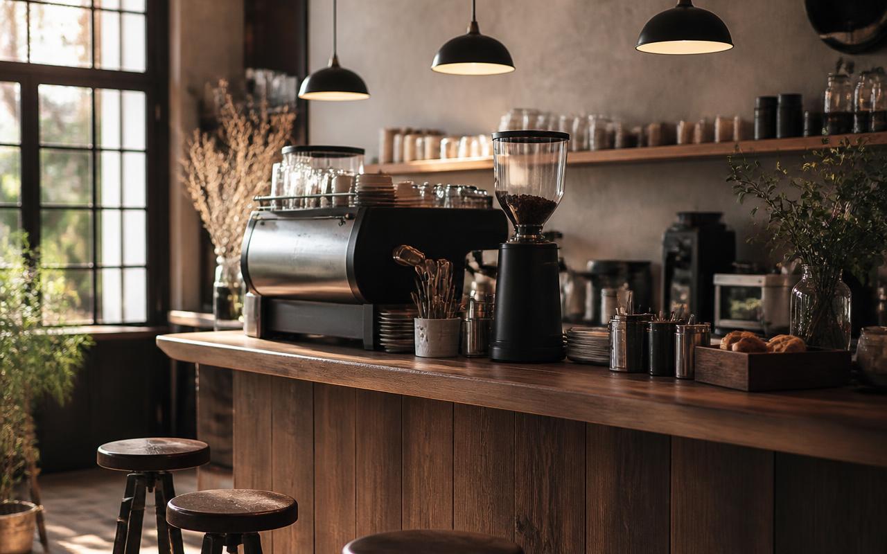 Vista previa del sitio de muestra de Áurea Café