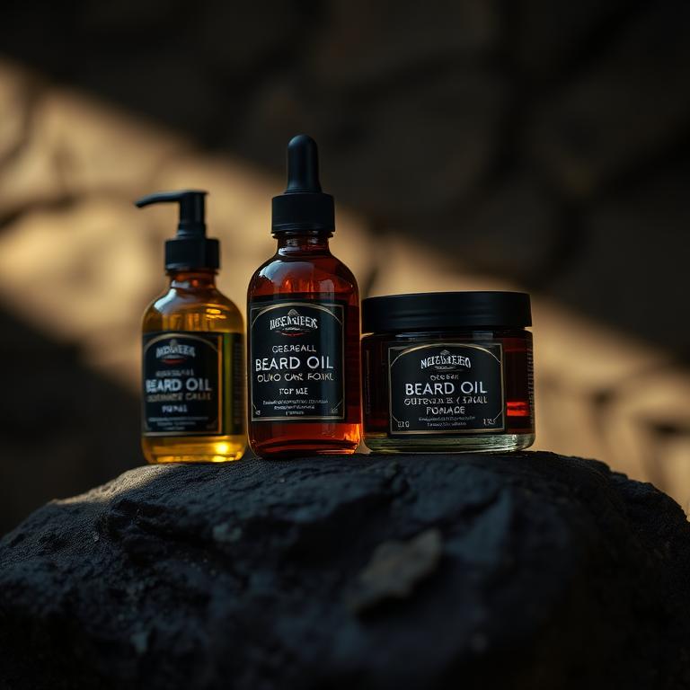 Línea de aceites de barba